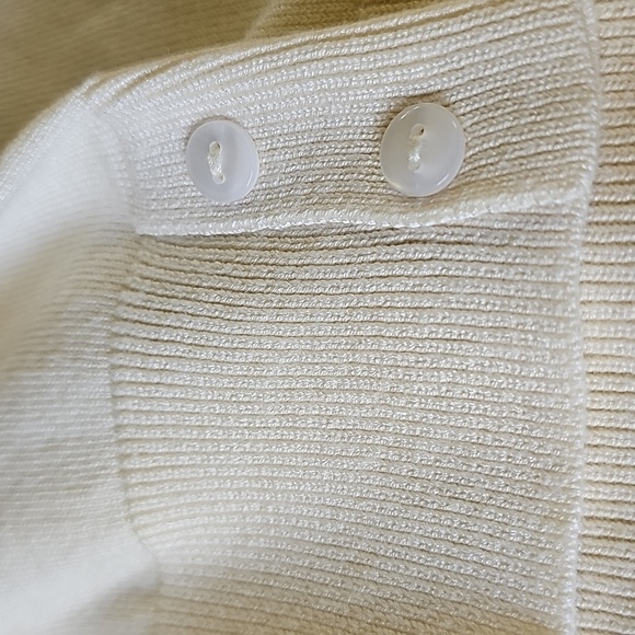 Nue Optionplus NWT Cream Button-Up Cardigan. SIZE 3X - Picture 9 of 10